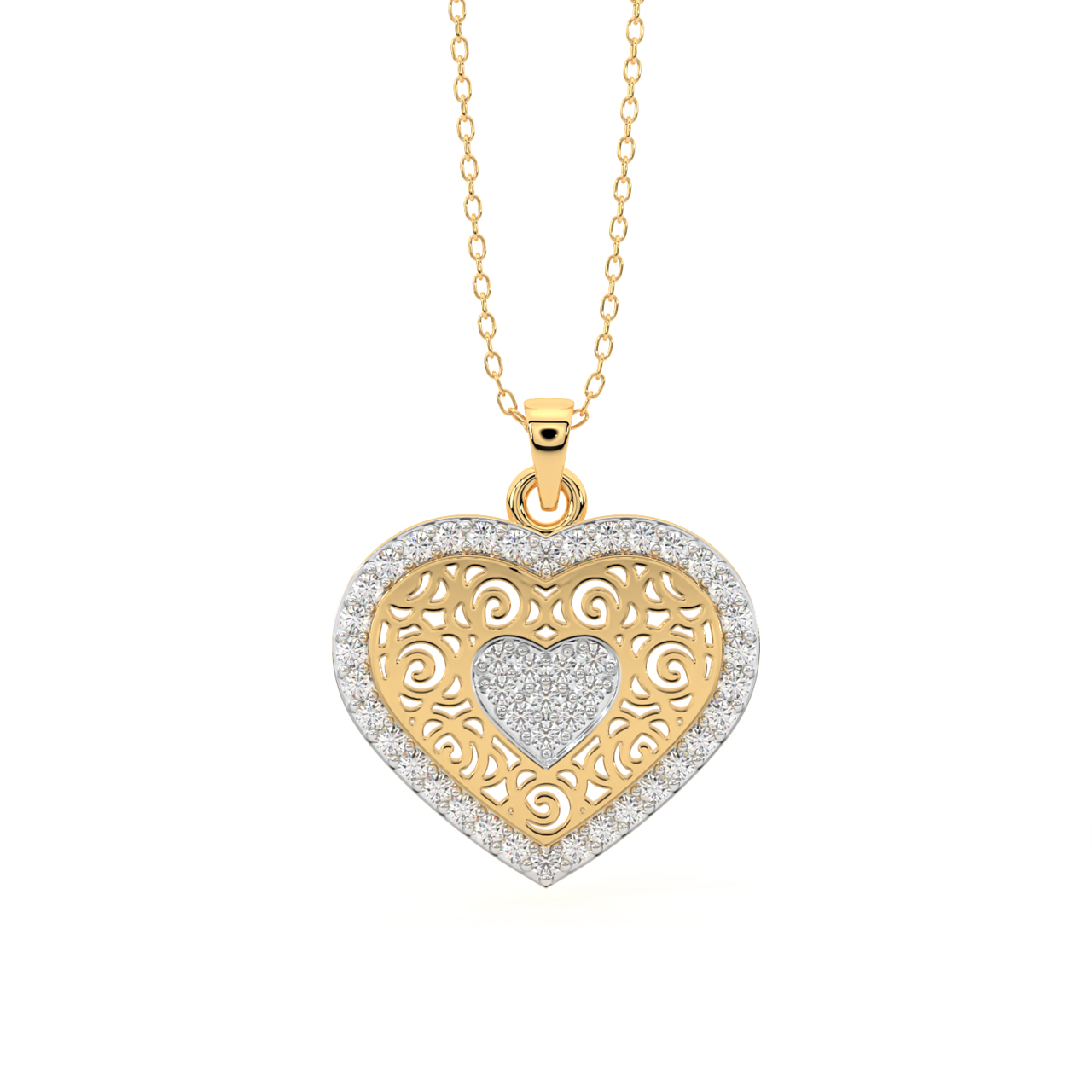 Endless Love Diamond Pendant